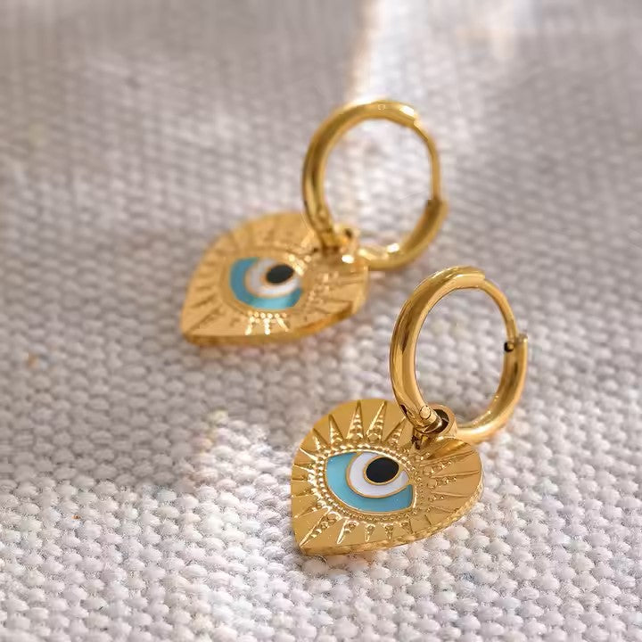 Turk Eye Drop Earrings