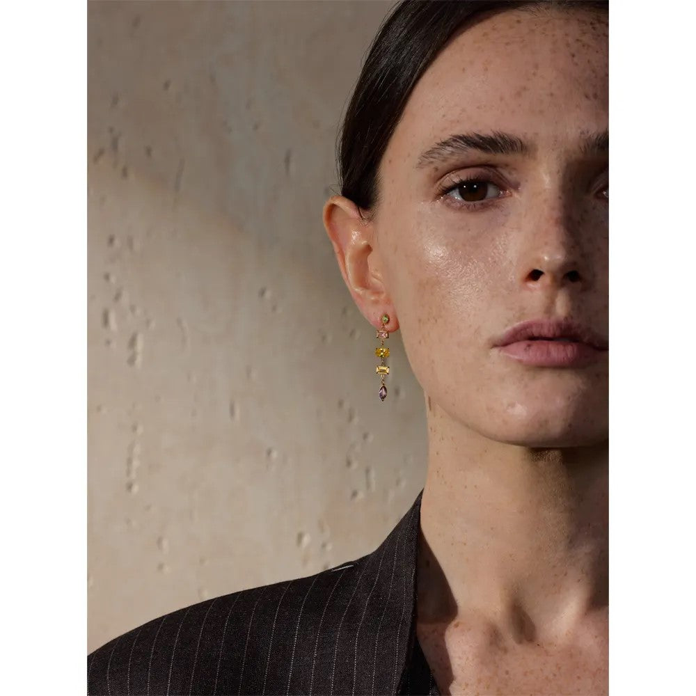 Gem Drop Earrings