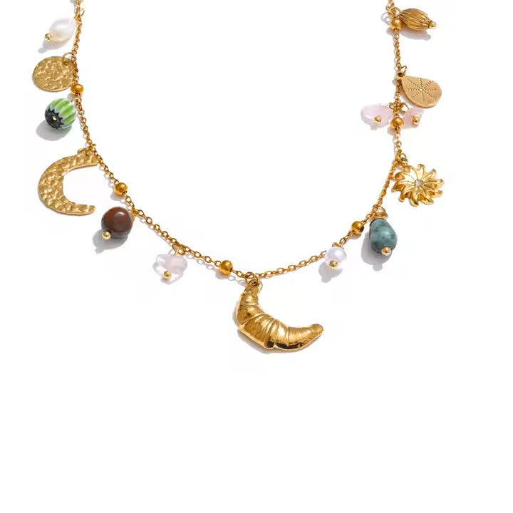 Croissant Necklace