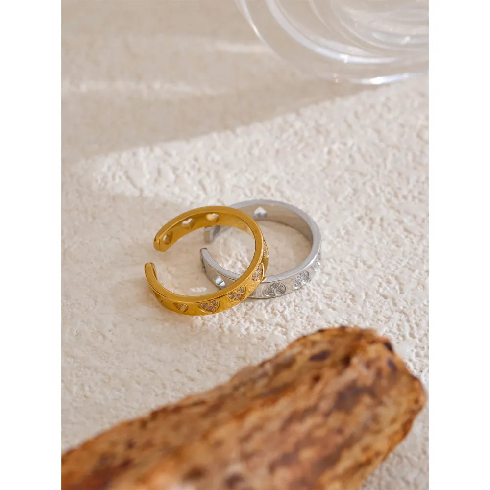Opean Heart Ring
