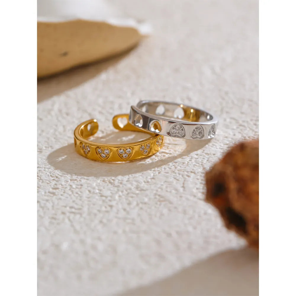 Opean Heart Ring