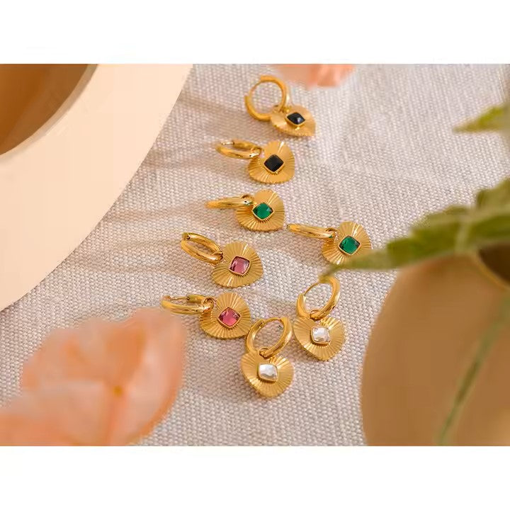 Heart Charming Earrings