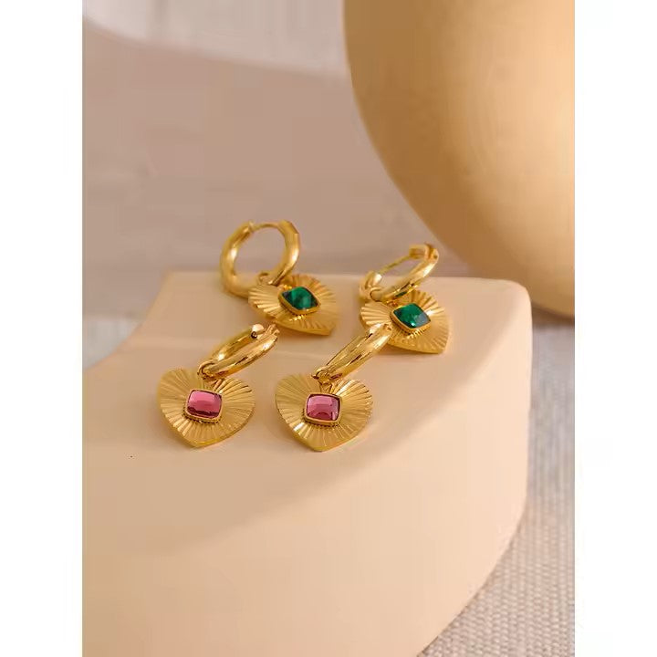 Heart Charming Earrings