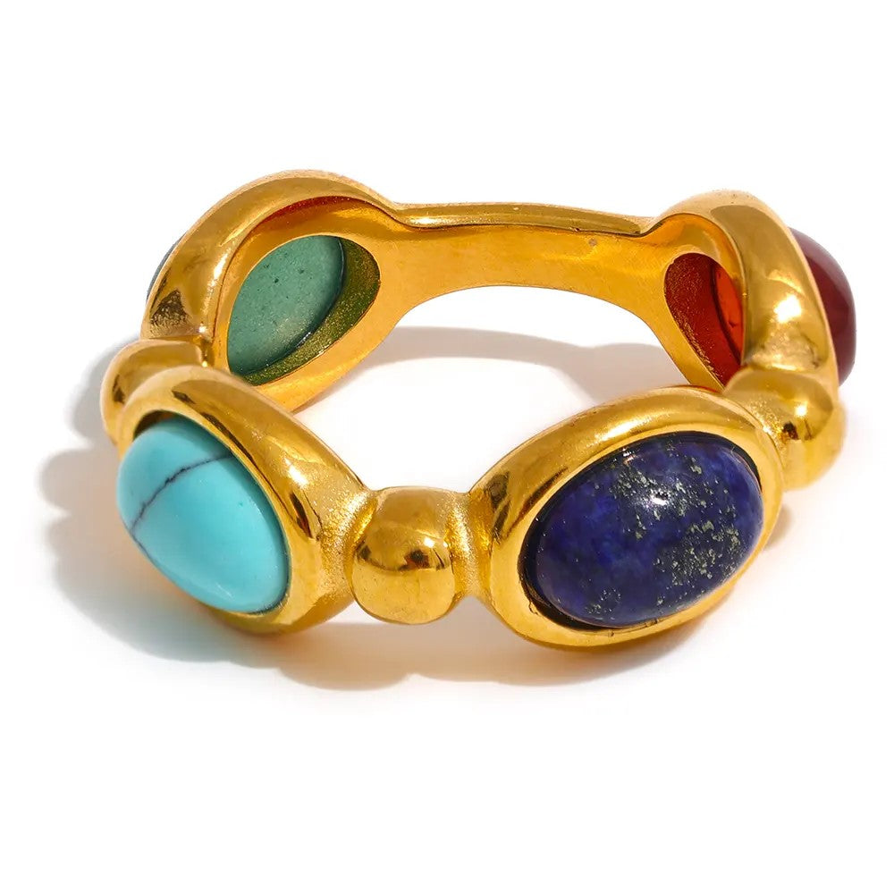 Quatre Stone Ring