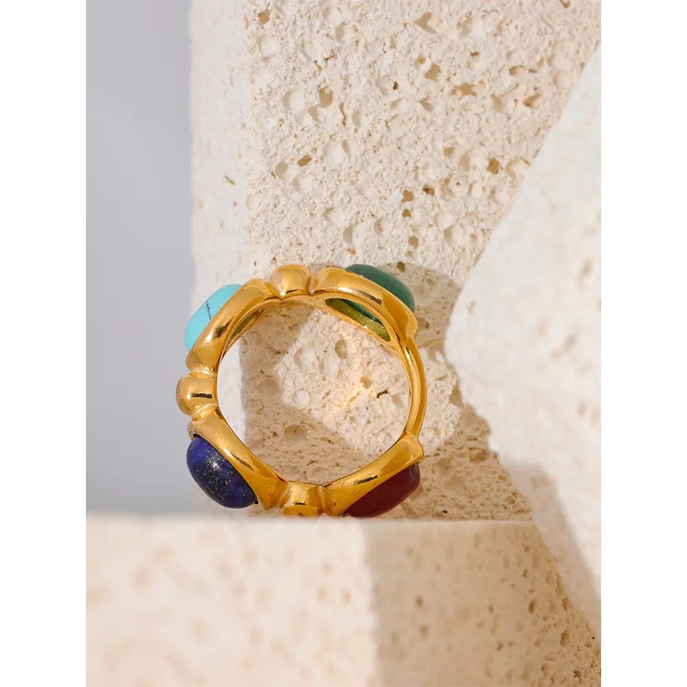 Quatre Stone Ring