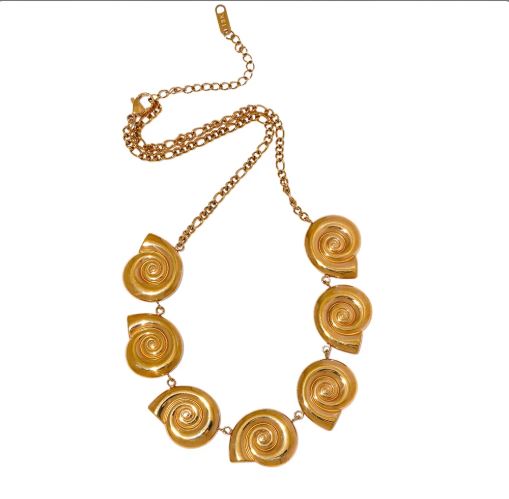 Shell Chain Drop Set