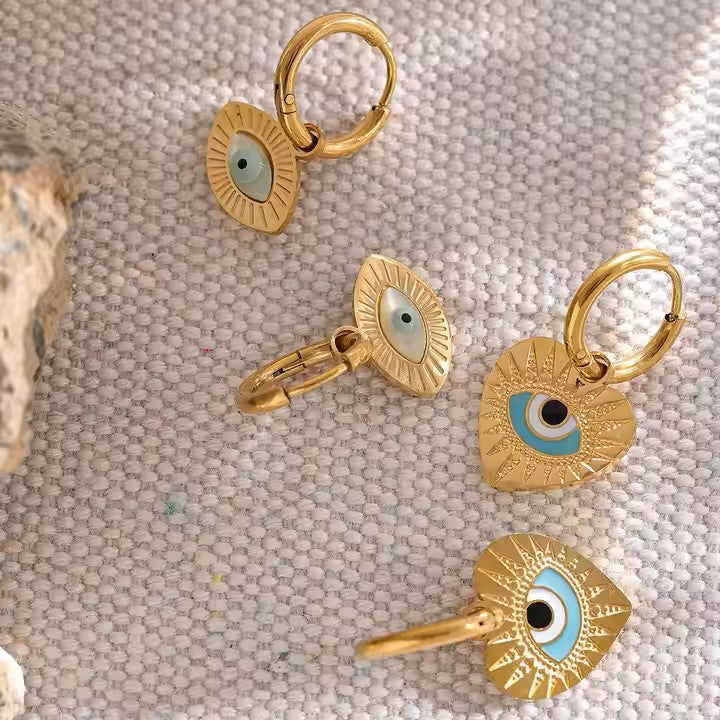 Turk Eye Drop Earrings