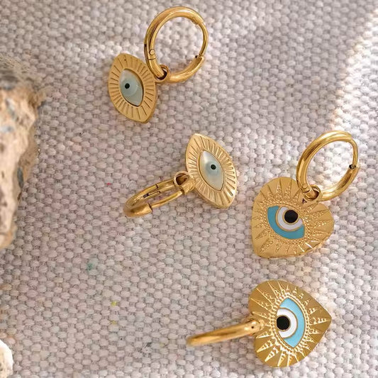 Turk Eye Drop Earrings