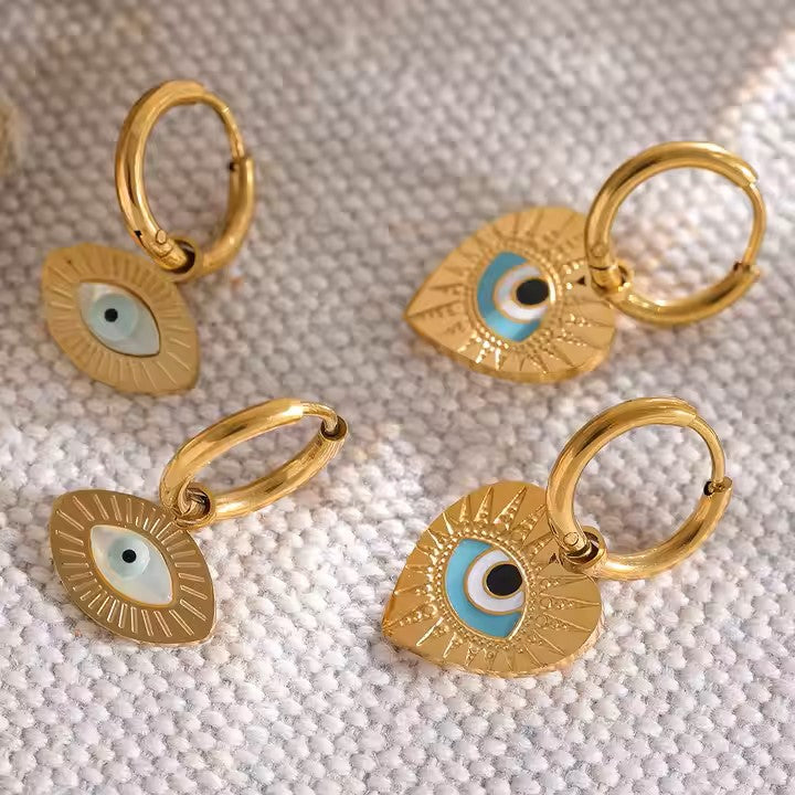 Turk Eye Drop Earrings